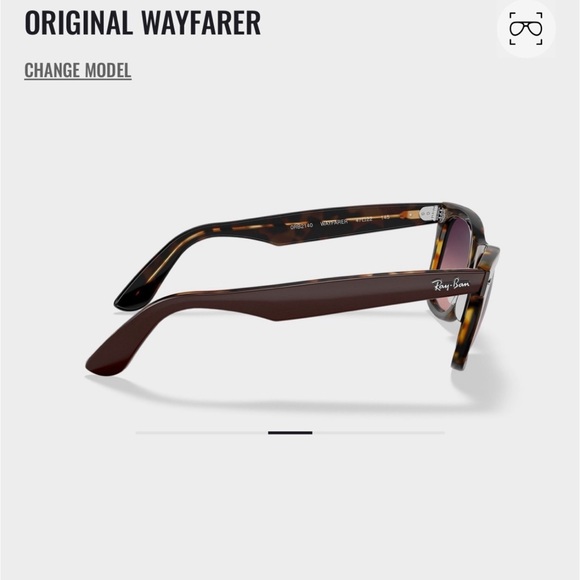 Ray-Ban Original Wayfarer Custom Tortoise with Polarized Lenses - Picture 5 of 12